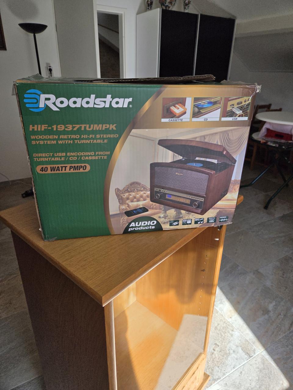 Roadstar Lp Cd Cassette Radio