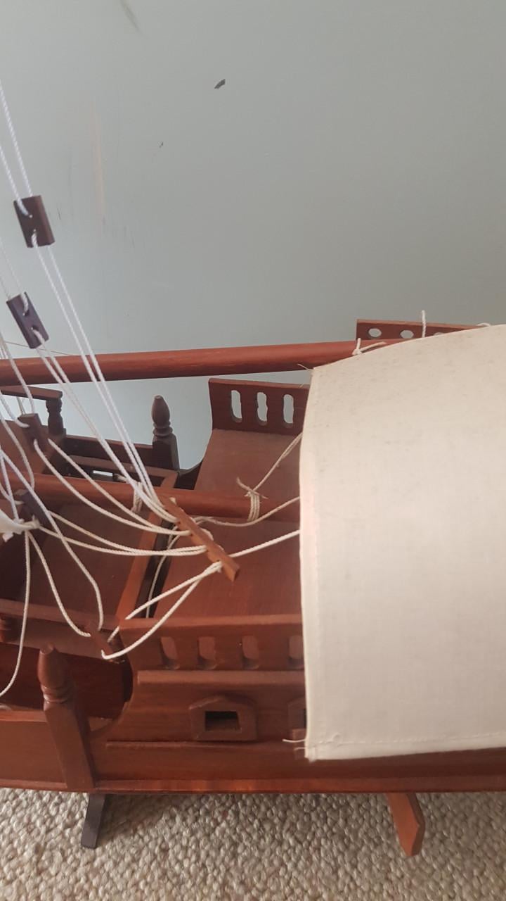 Grote model zeilboot