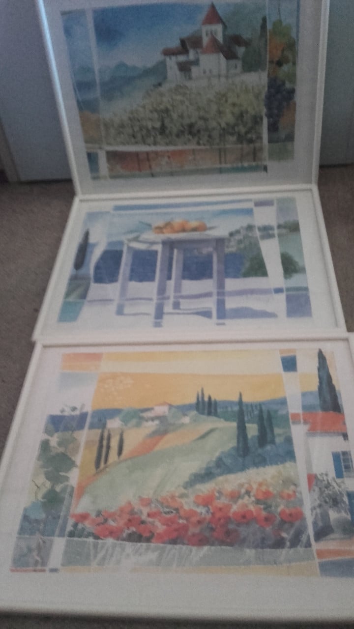 3 schilderijen