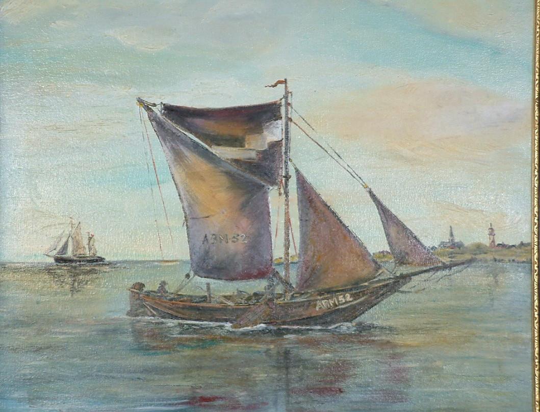 Oude visserij zeilers hengst -botter -hoogaars   vele schilderijen