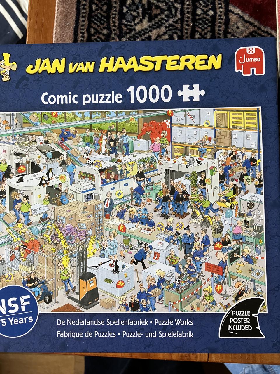 Jan van Haasteren de Nederlandse Spellenfabriek