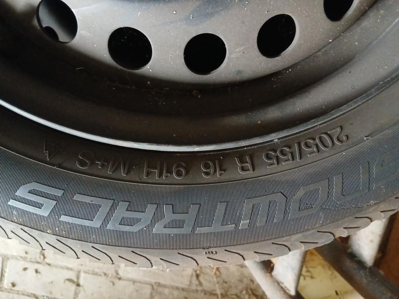 Winterbanden met velg volvo s40