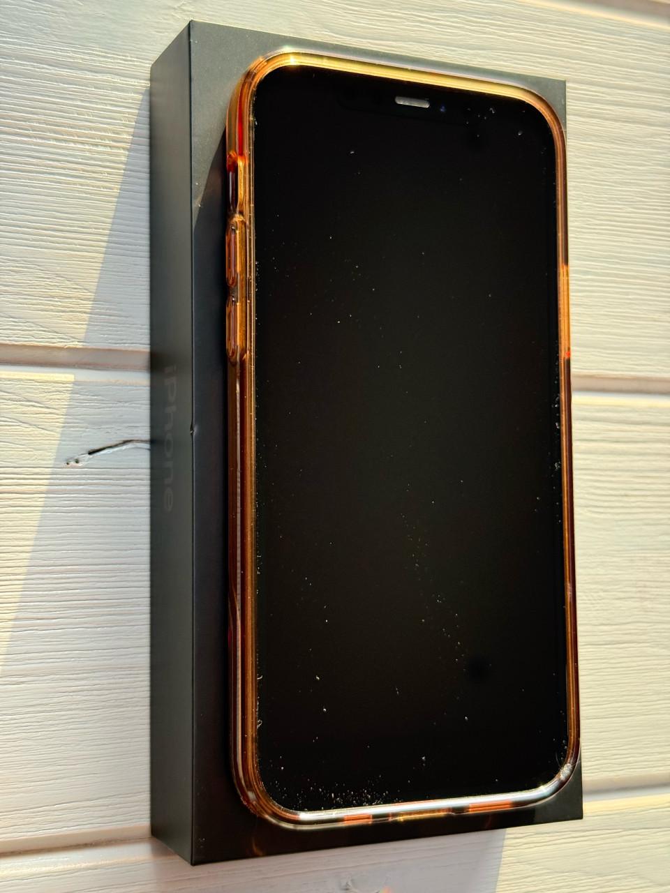 Apple iPhone 12 Pro 128GB Grafiet - Krasvrij scherm + Doos