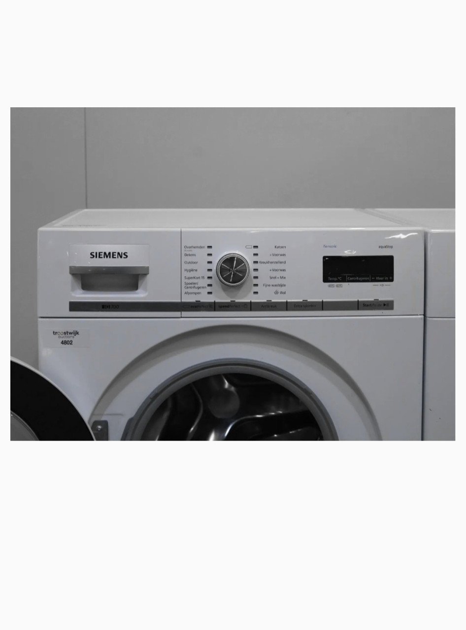 Siemens iQ700 I sensoric aquastop Wasmachine