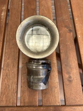 Oude fietslamp
