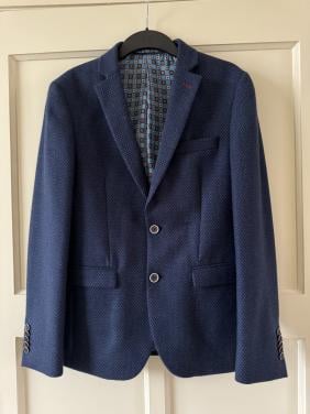 Donkerblauwe Heren Colbert m 46