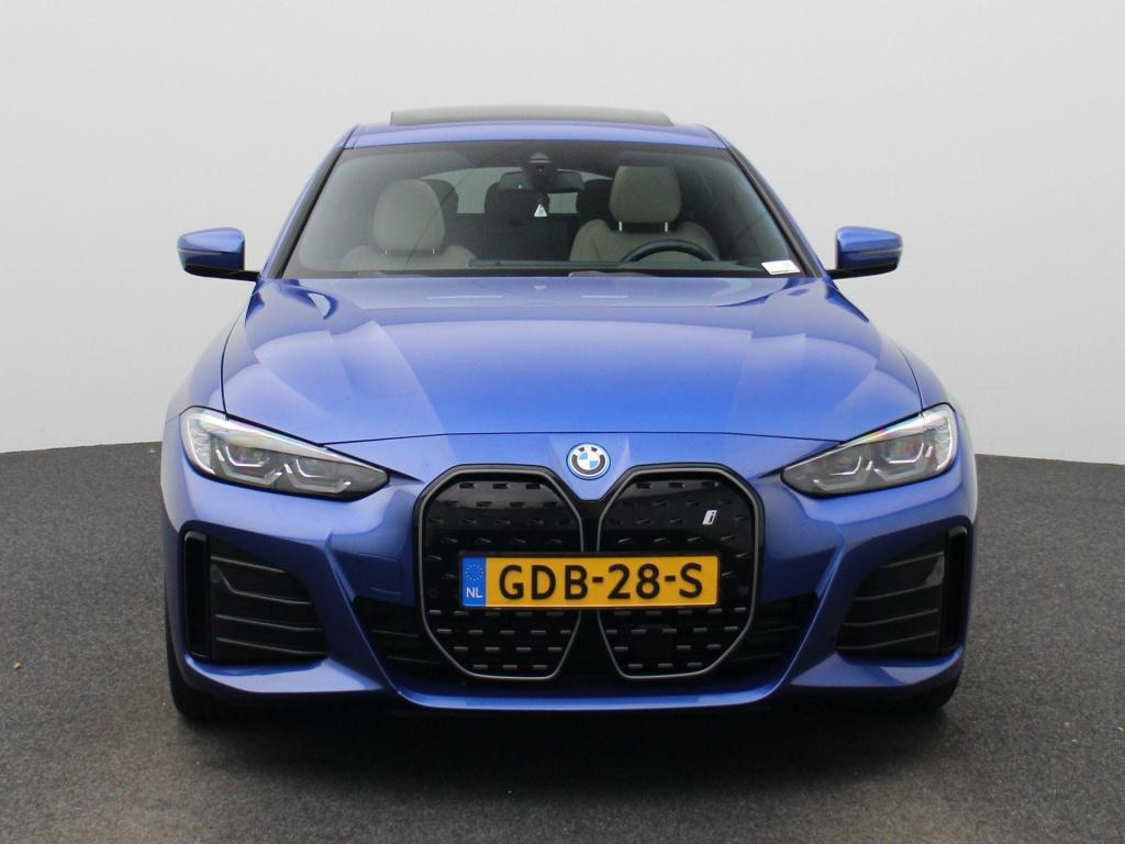 BMW I4 edrive35 m-sport 70 kwh | panoramadak | oyster leder | stoelverwarmi
