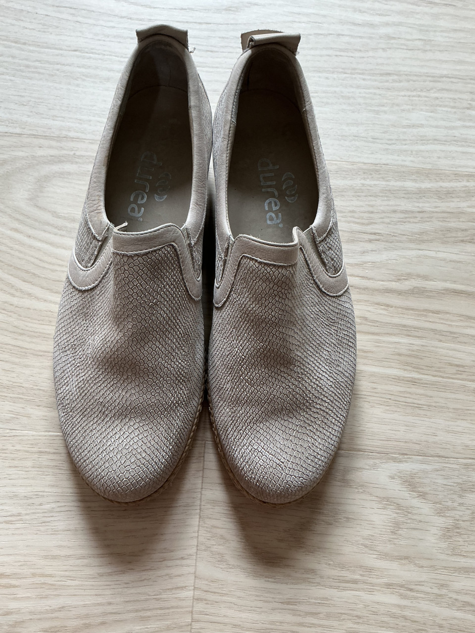 Durea schoenen instappers maat 38,5 ook voor steunzolen geschikt