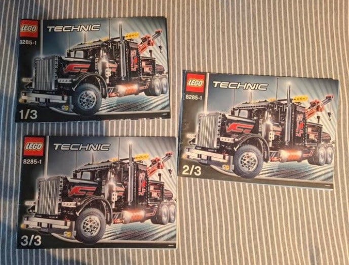Technisch LEGO vrachtwagen 8285