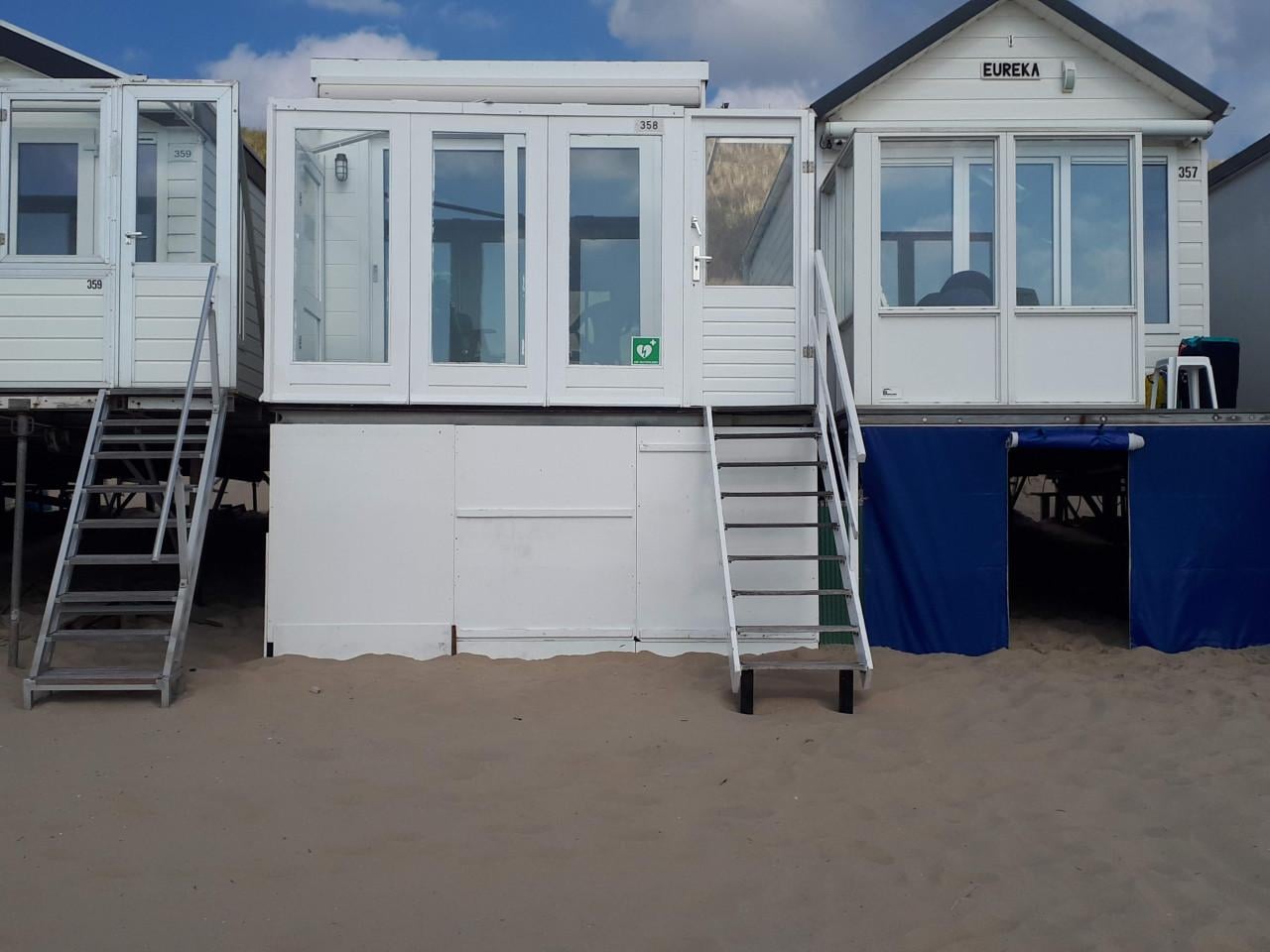 Slaapstrandhuisje te Dishoek