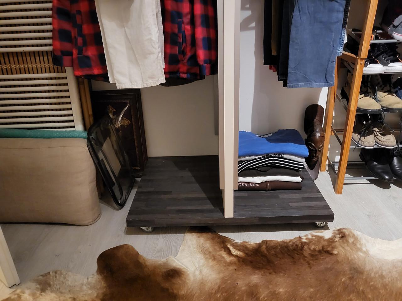 2 x Professioneel kledingrek