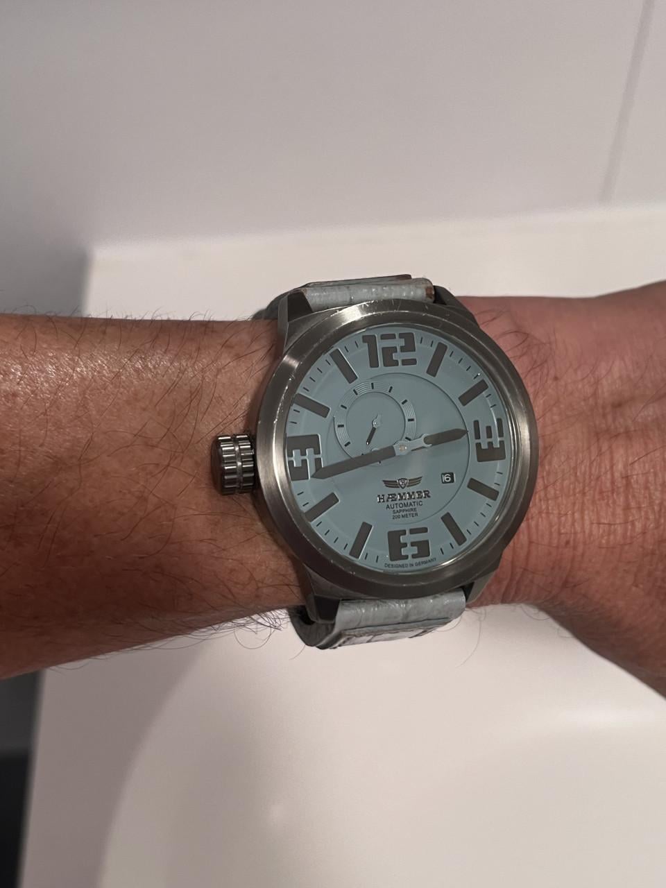 Haemmer HM-02 Titana Mechanica Herenhorloge 50 mm Automatic