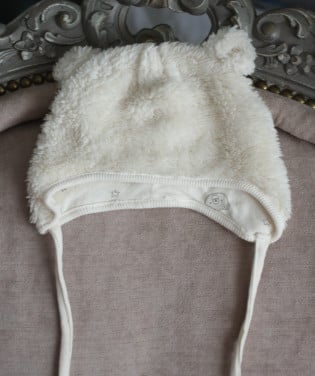 Warm baby mutsje maat 50  0-1maand