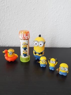 Minion poppetjes + bellenblaas