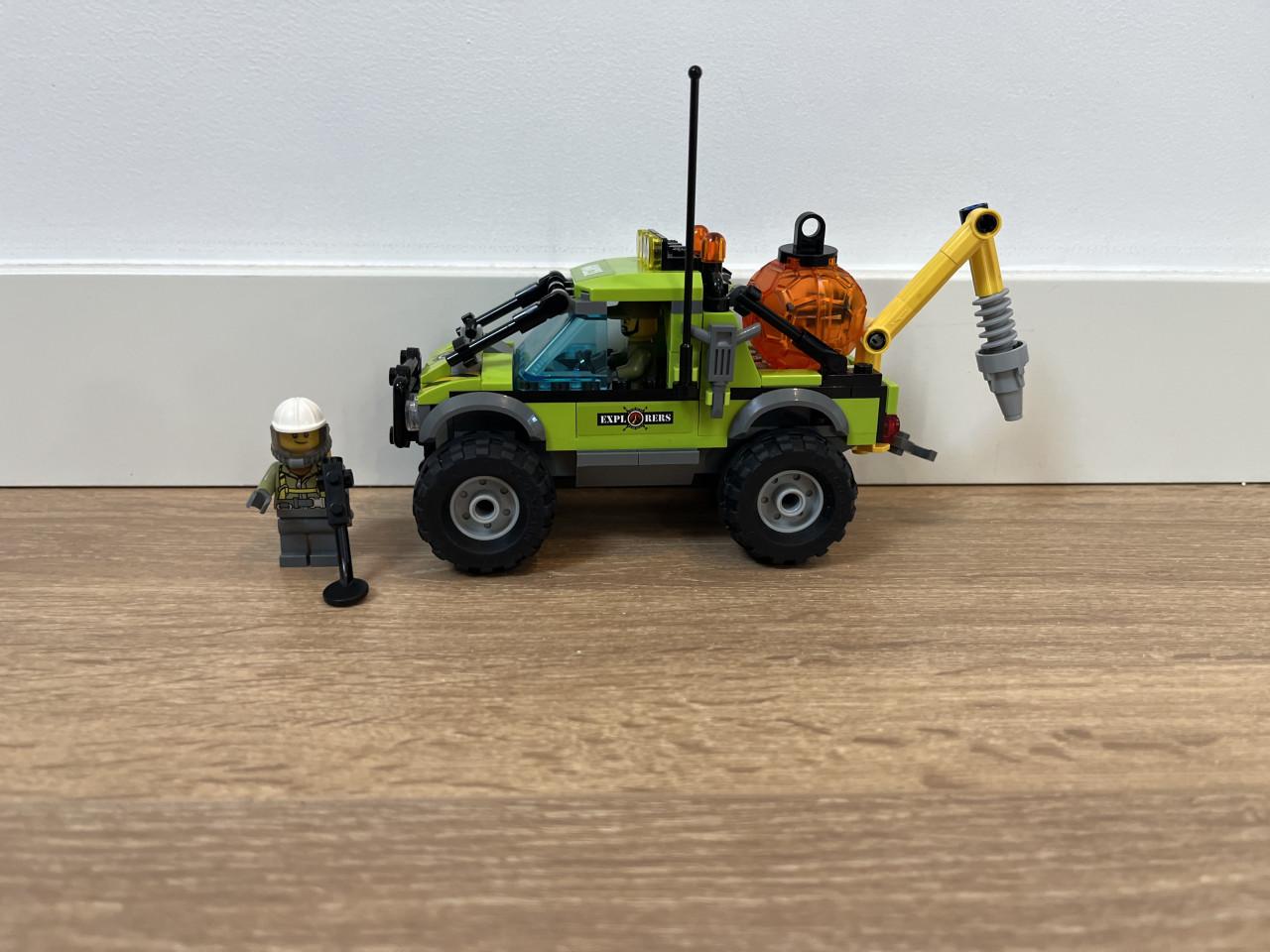 LEGO Vulkaan onderzoekstruck