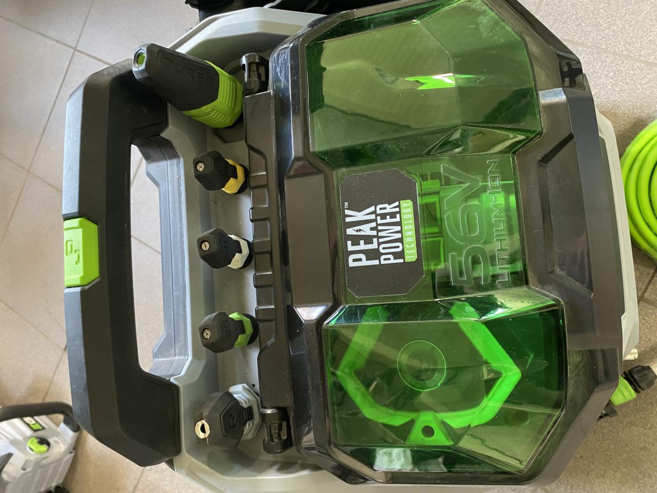 EGO accu hogedrukreiniger