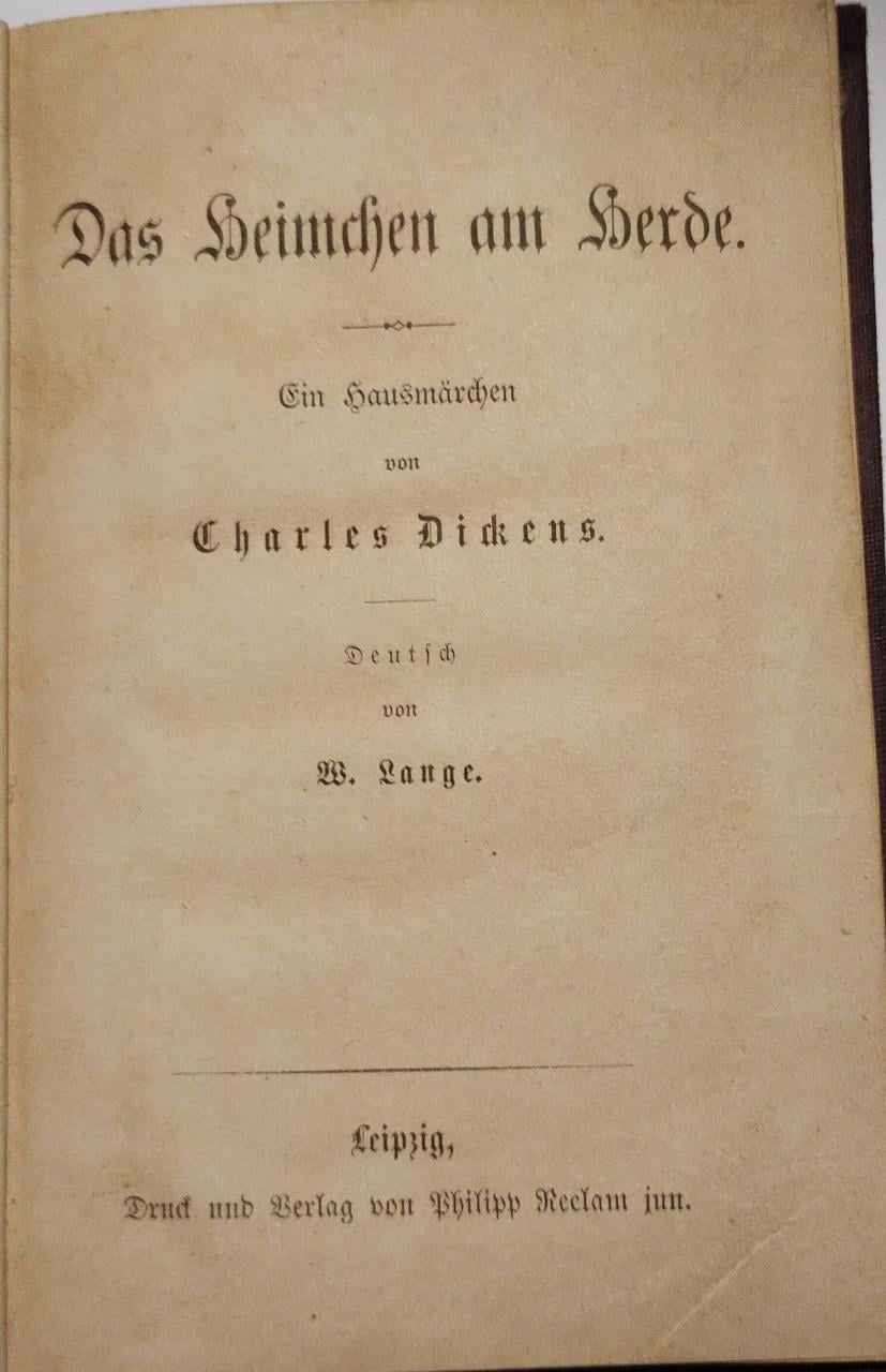 Charles Dickens.