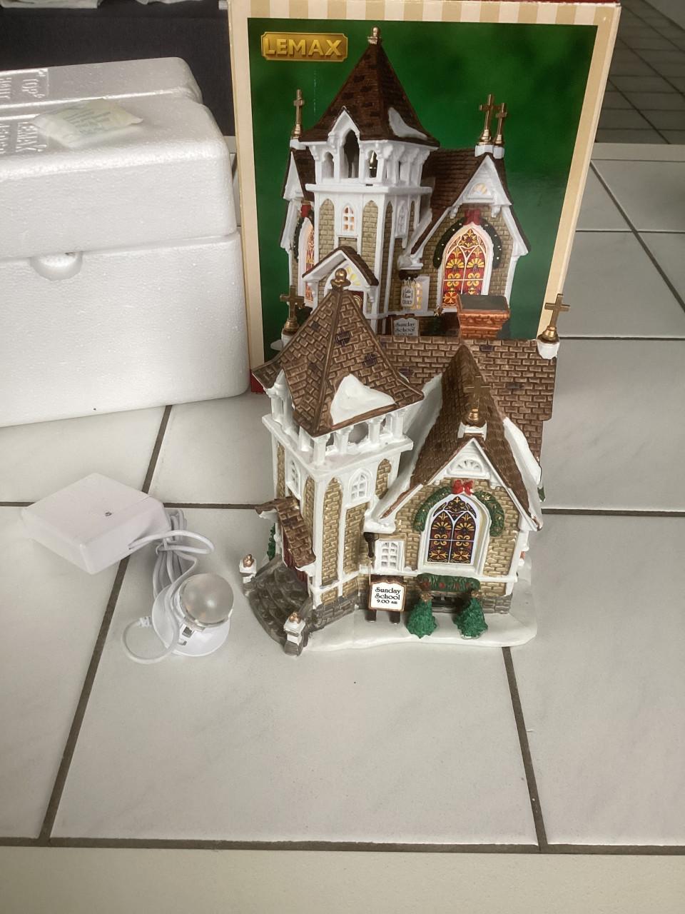 Lemax little River church