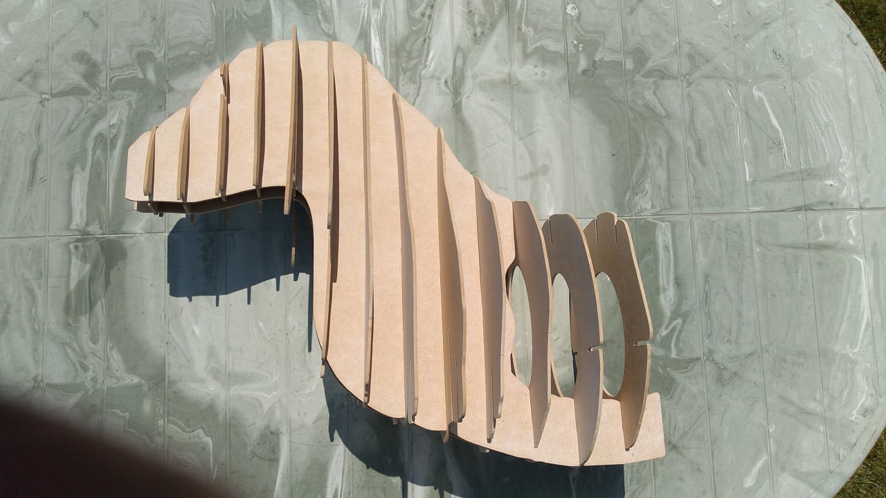 Te koop puzzel van een Teckel.