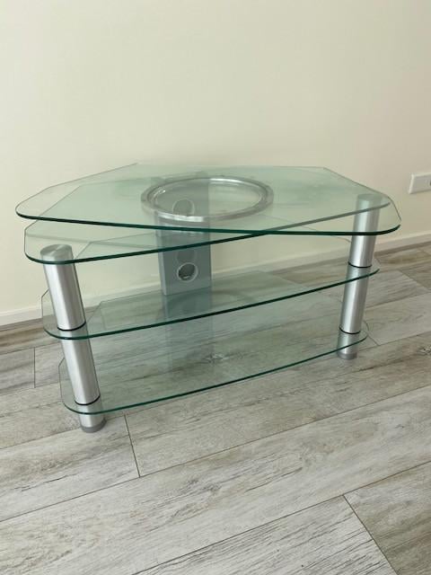 Mooie glazen  TV meubel