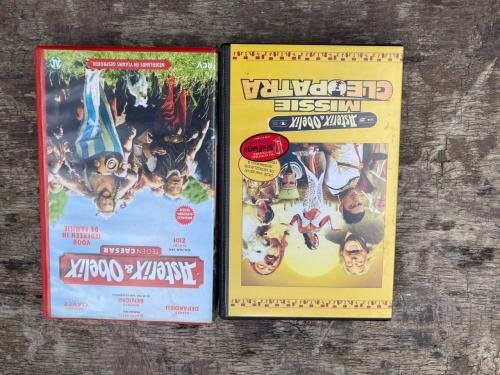 Te koop: Asterix en Obelix VHS videobanden