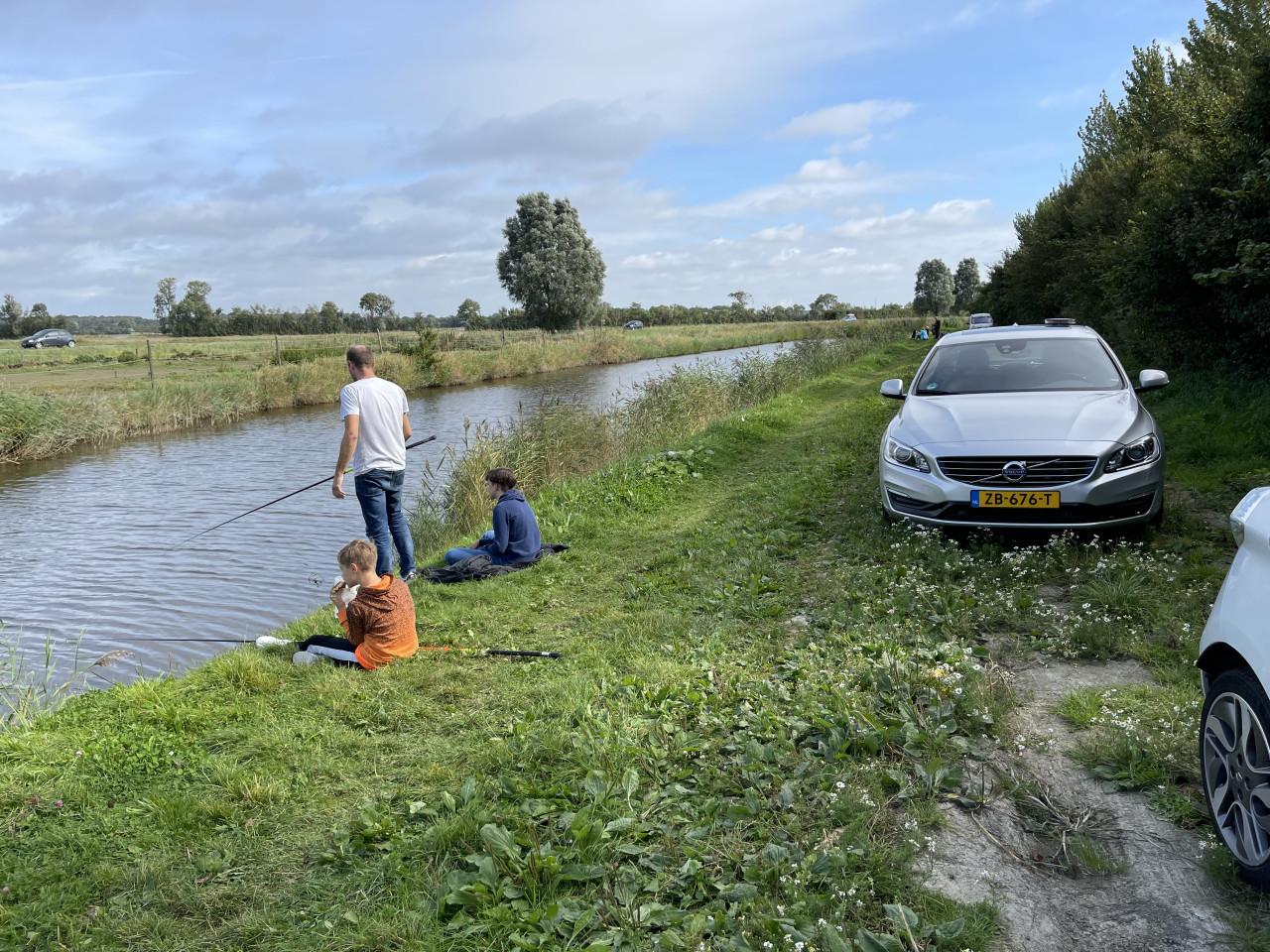 Hengelsport in Koudekerke Souburg nieuwe vijver / ParkToorenvliedt.