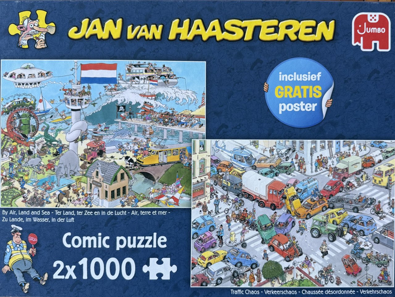 Jan van Haasteren 🧩- Ter land, zee, lucht en Verkeerschaos