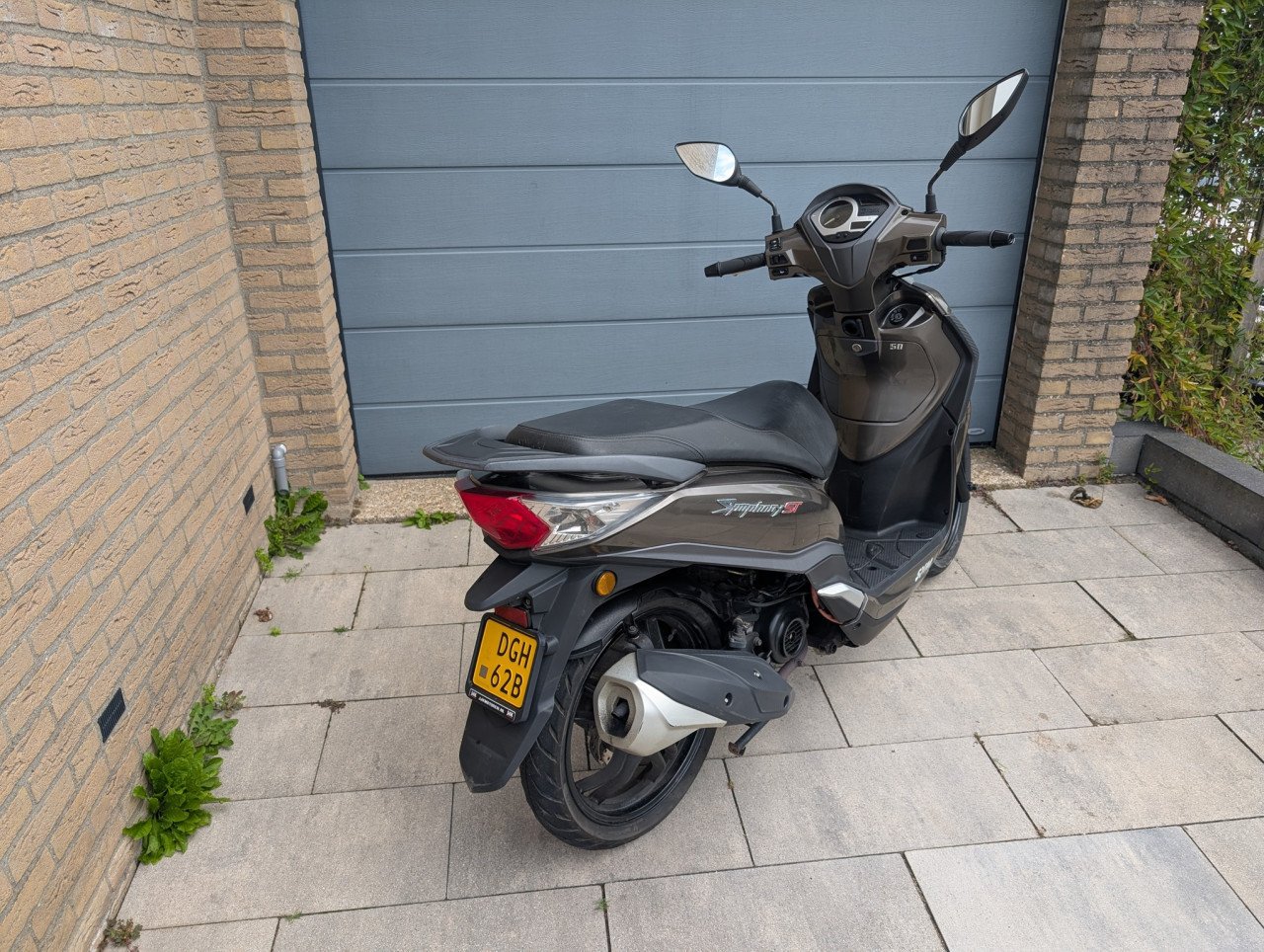 Zeer nette Sym Symphony ST scooter met slechts 5700 echte km op de teller