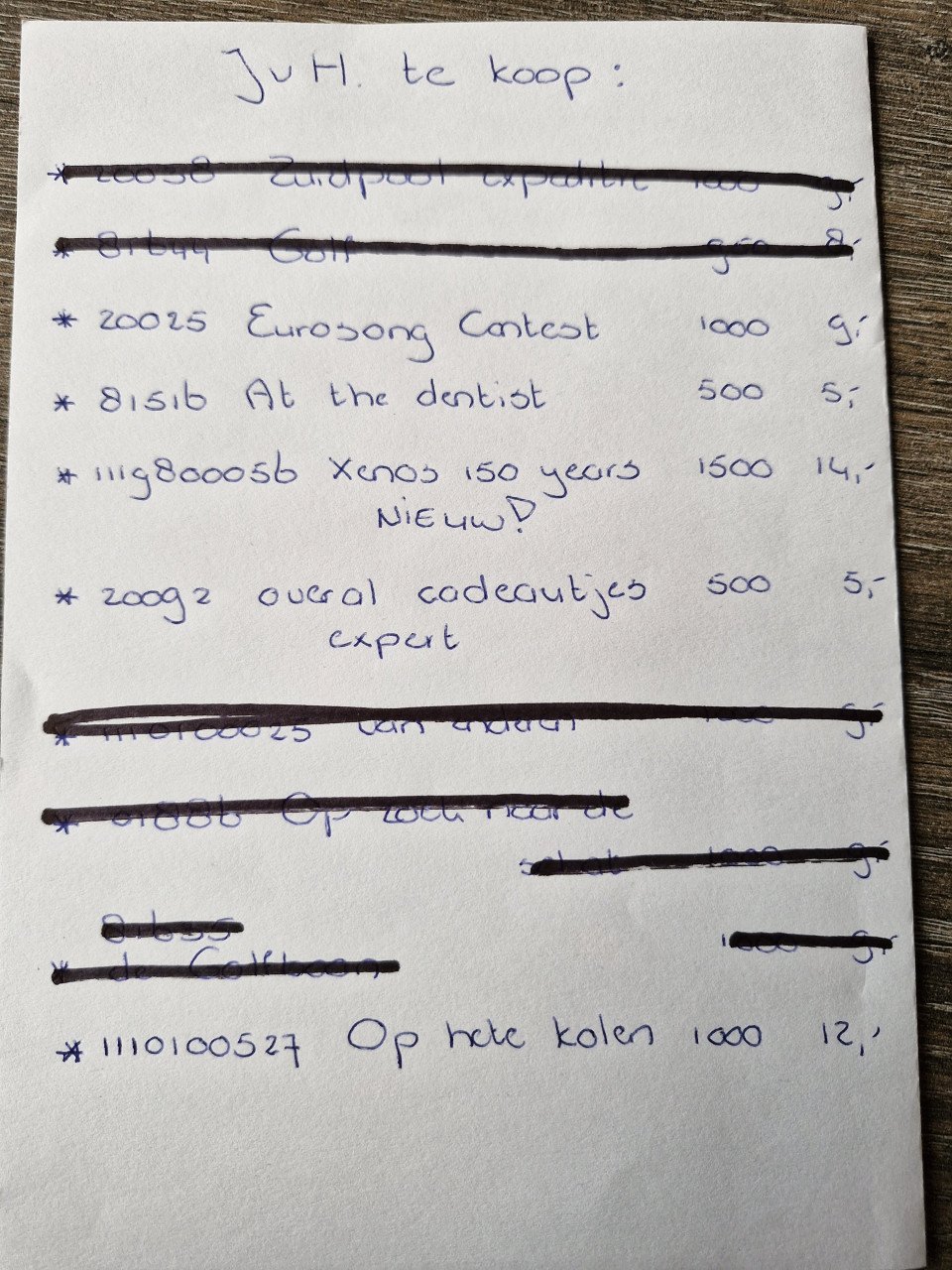 Jan van Haasteren div puzzels