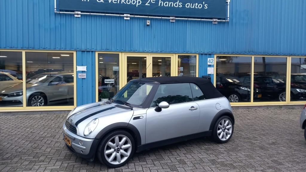 Mini Cooper 1.6 Cabrio bj:2004 lm-velgen apk 2027 i.z.g.st