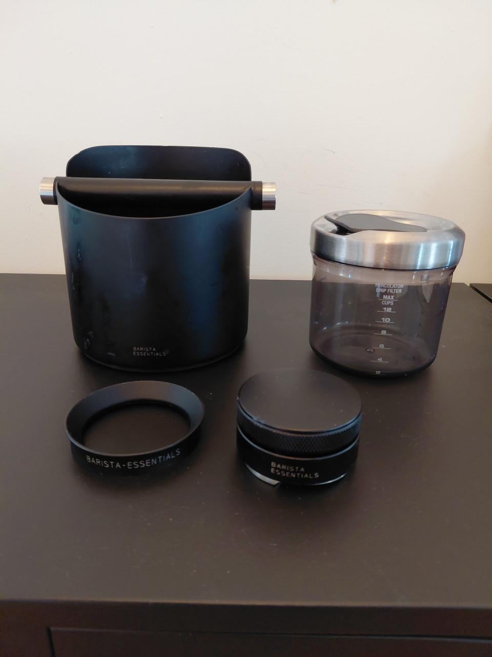 Sage Dual Boiler + Sage Smart Grinder + barista-assecoires