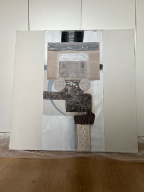 Muurdecoratie Kunstwerk 100x100 Sabine Klein
