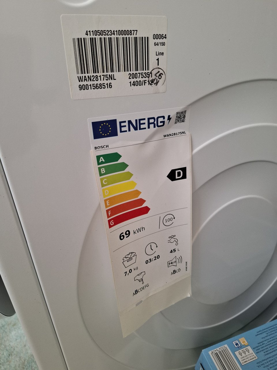 Bosch wasmachine