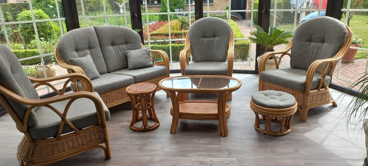 Rotan stoelen set