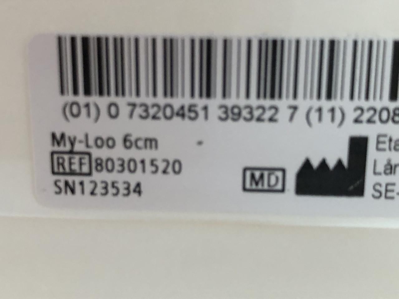 Etac My[loo toiletverhoger  6 cm