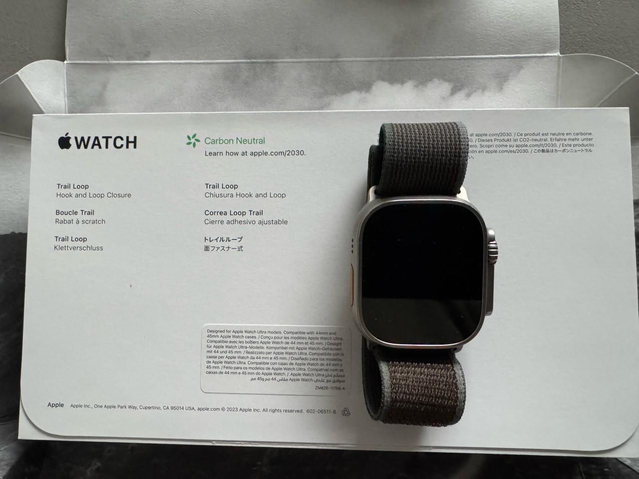 Apple Watch Ultra 2 (batterij 100%)