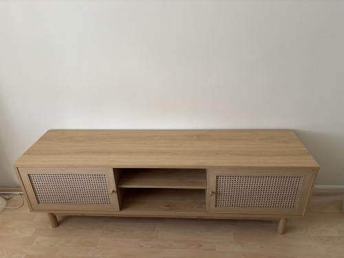 Eikenhouten look tv meubel 160 cm breed