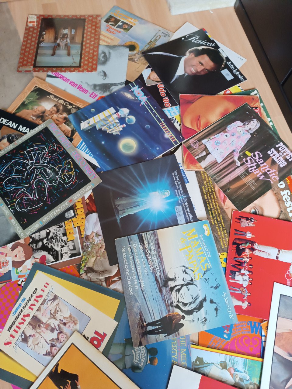 62 lp's grammofoonplaten