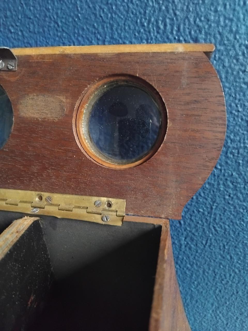 Antiek Stereoscoop / Stereoscopische kijker