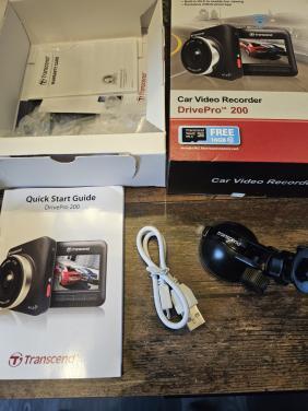 Zgan Transcend DrivePro 200 Dashcam - Full HD met Wi-Fi