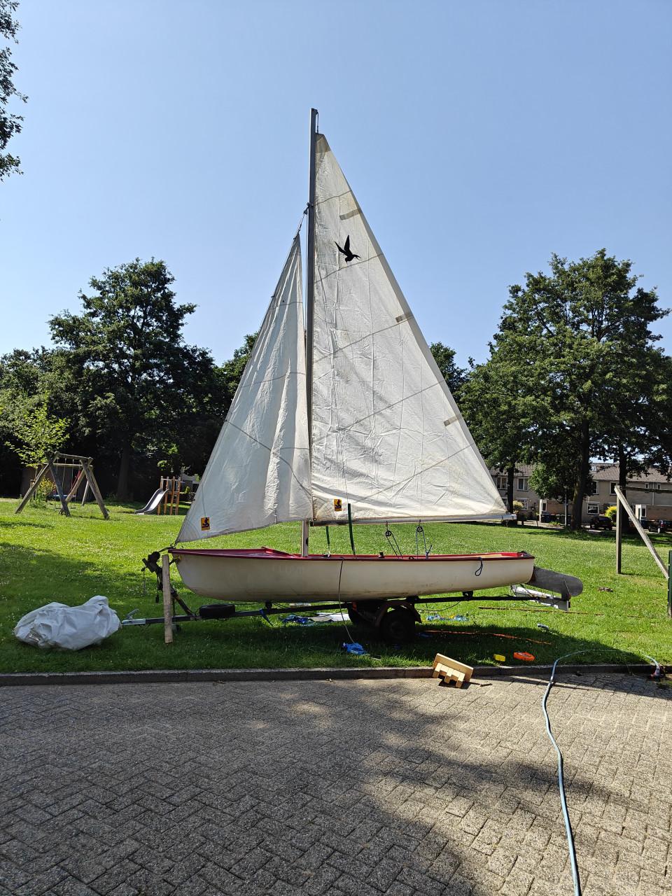 Zeilboot stern