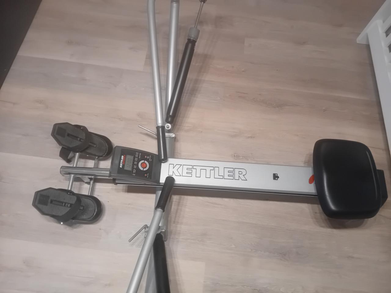 KettlerHometrainer en roeimachine