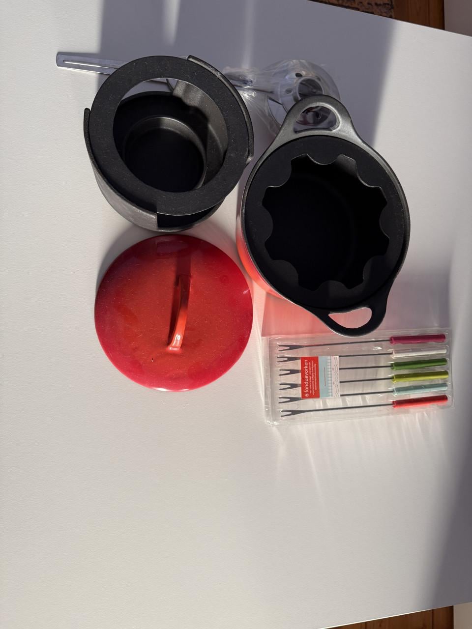 Nieuwe fondueset, erg mooie kwaliteit