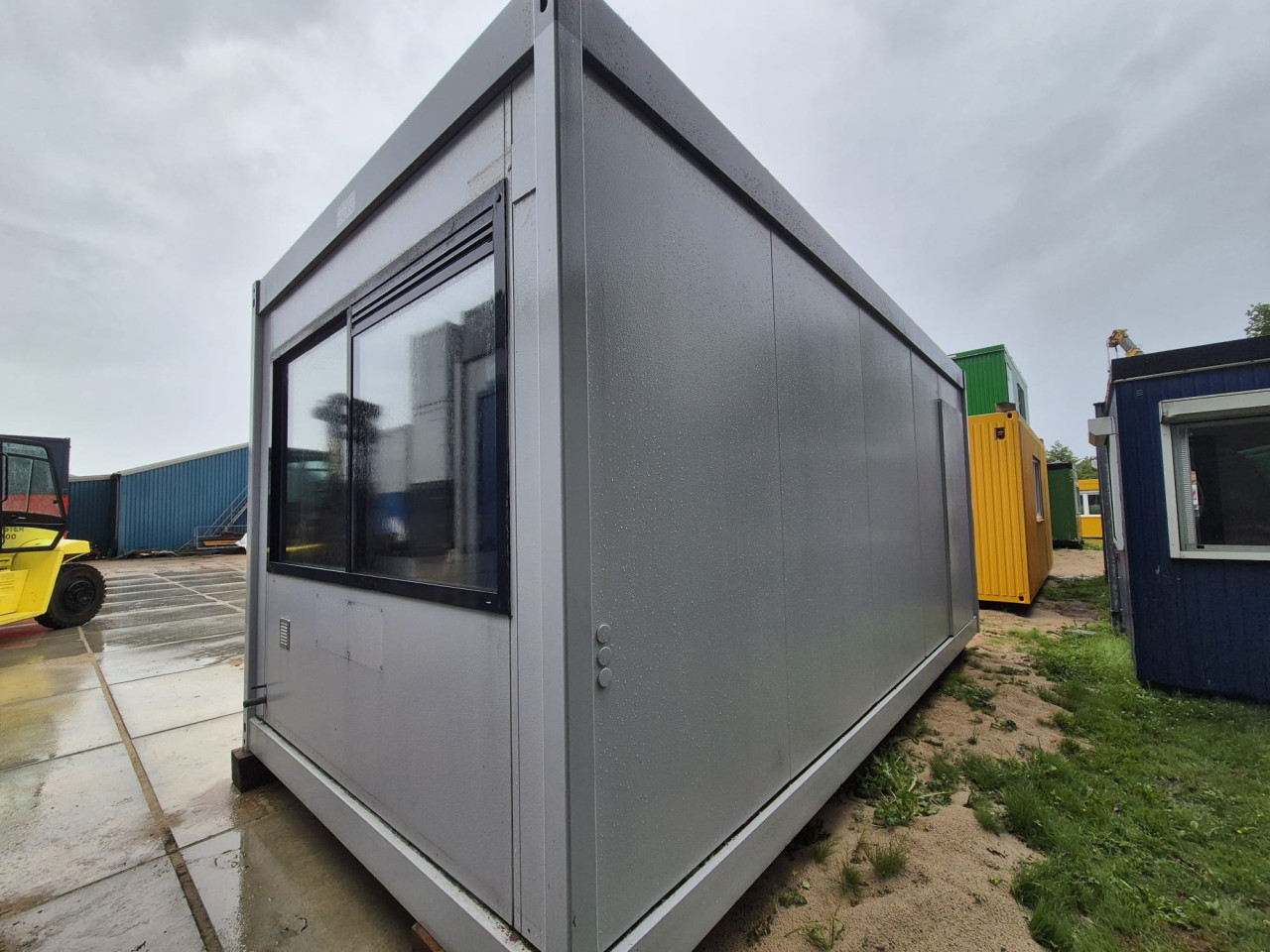 6x3m kantoorunit / woonunit / schaftkeet / bouwkeet