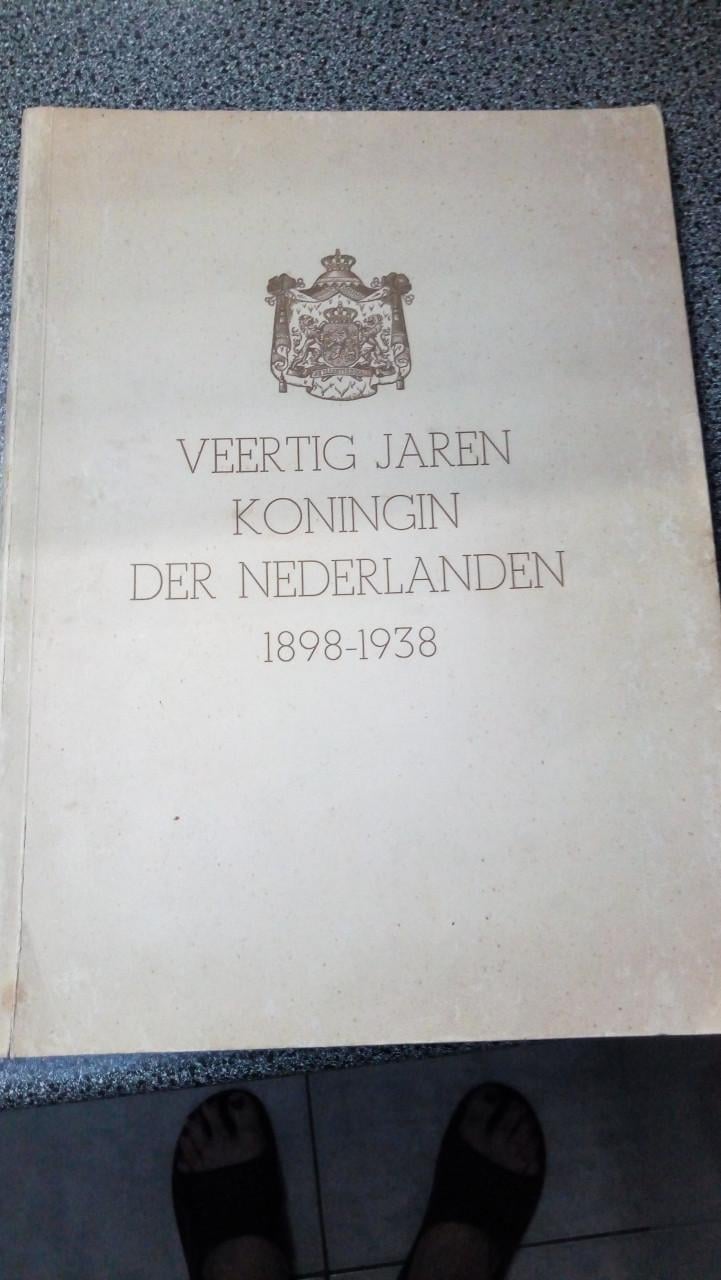 Uitgave Veertig jaren koningin der Nederlanden