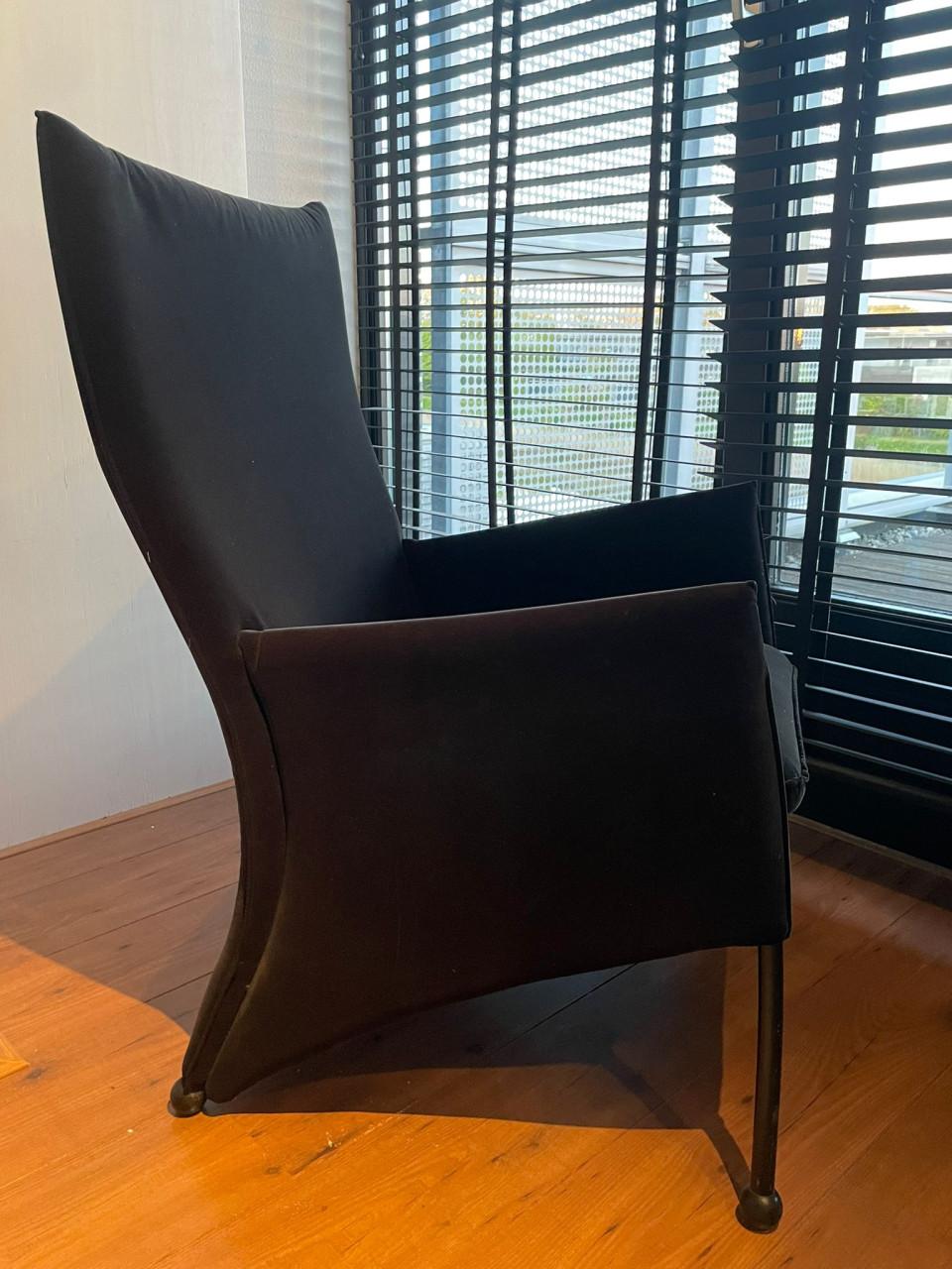 Zwarte stoel / fauteuil