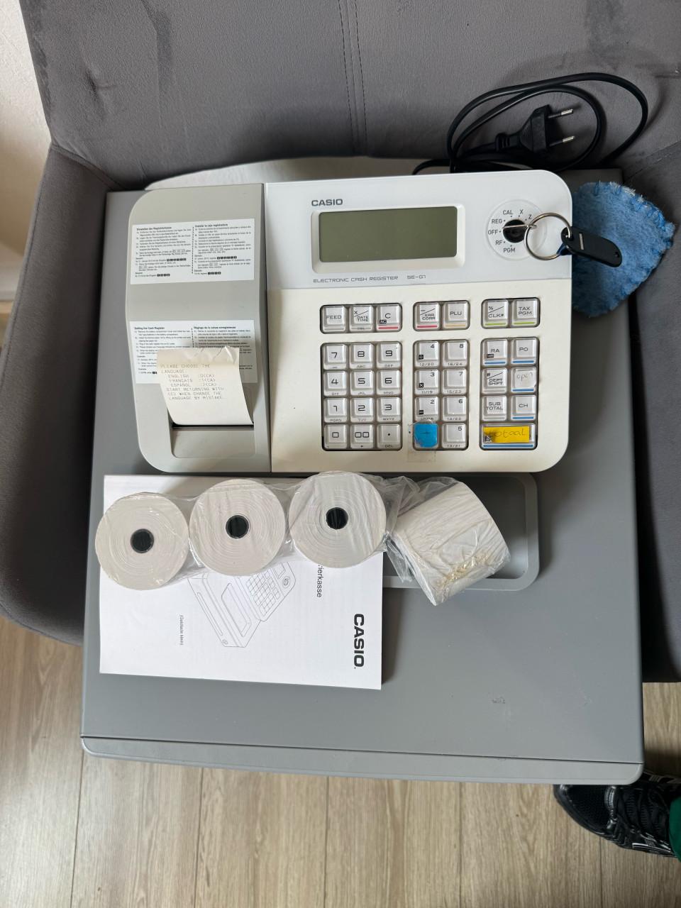 Zo goed als nieuw Casio kassa