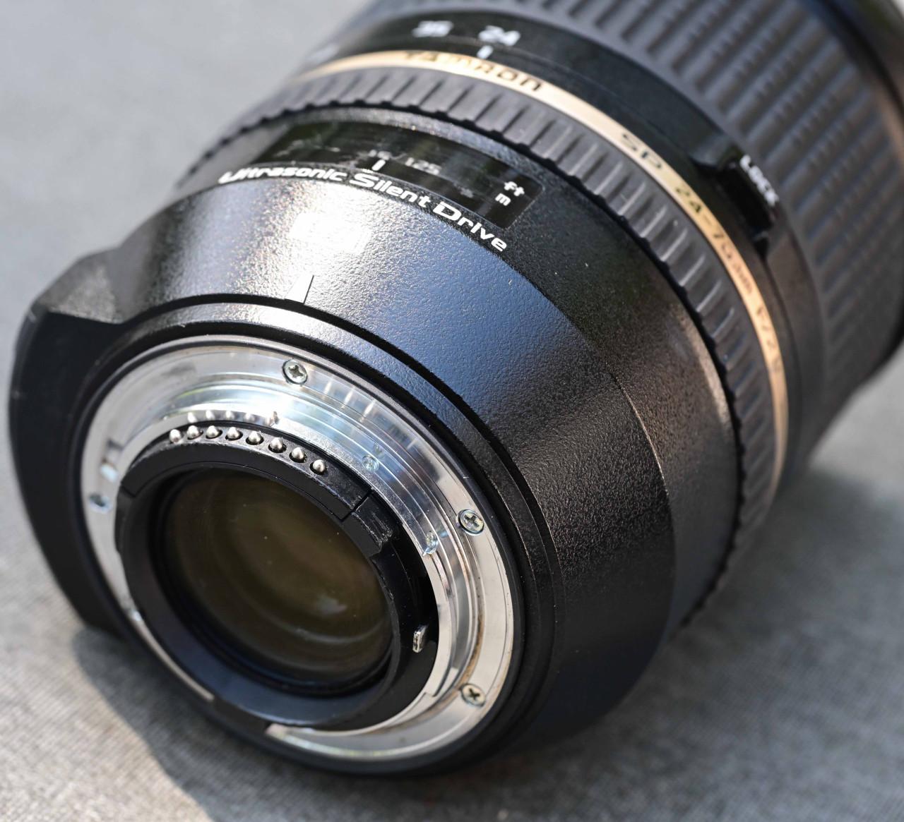 Tamron 24-70 2.8 SP-VC USD DI lens voor Nikon F