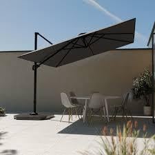 Zweef parasol 3,5x3,5m