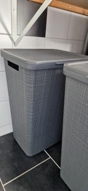 Curver Wasmanden grijs 2 stuks